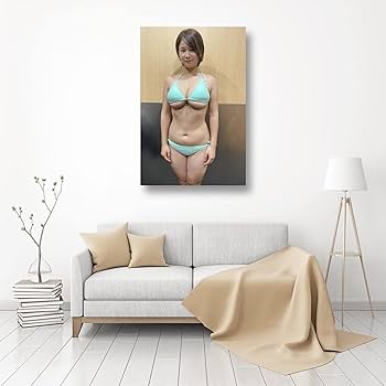 Amazon.co.jp: 真田まことセクシービキニ写真絵画ポスター 絵画